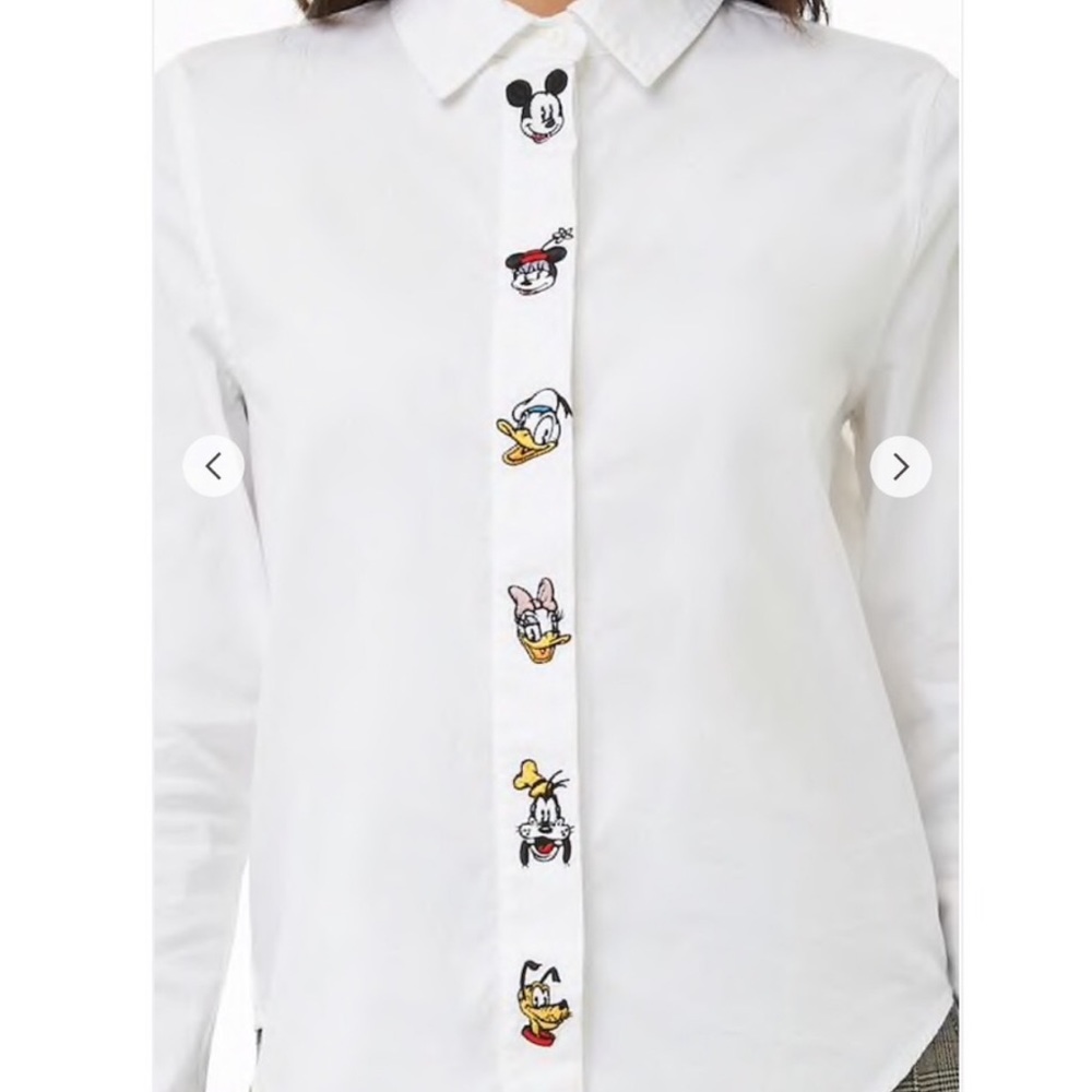 Disney Mickey Mouse and Friends Button Up Shirt